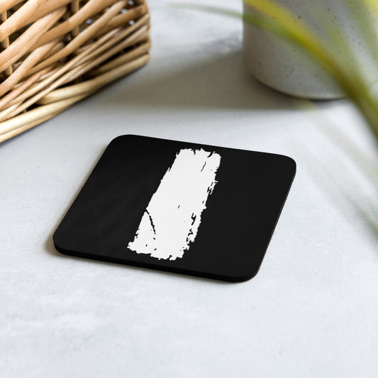 AT White-Blaze Cork-back coaster