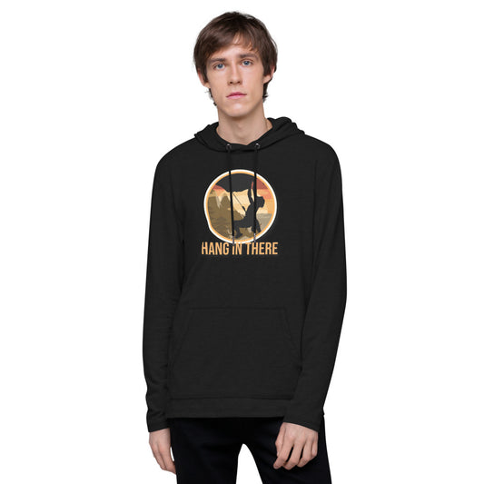 Hang In There-Unisex Lightweight Hoodie