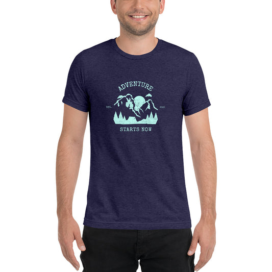Adventure Starts Now Short sleeve t-shirt