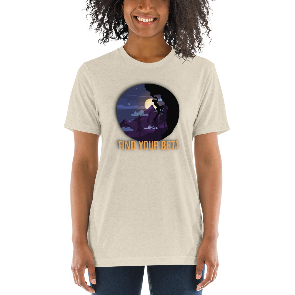 Find Your Beta Rock Climbing Short sleeve t-shirt