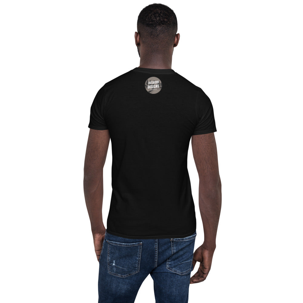 Fire-Breathing Unicorn-Short-Sleeve Unisex T-Shirt