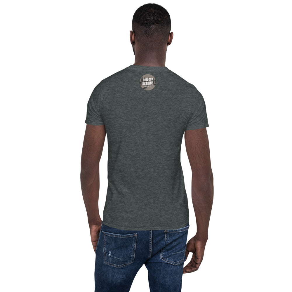 Fire-Breathing Unicorn-Short-Sleeve Unisex T-Shirt