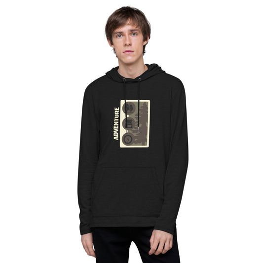 Adventure Is Calling! Unisex Lightweight Hoodie