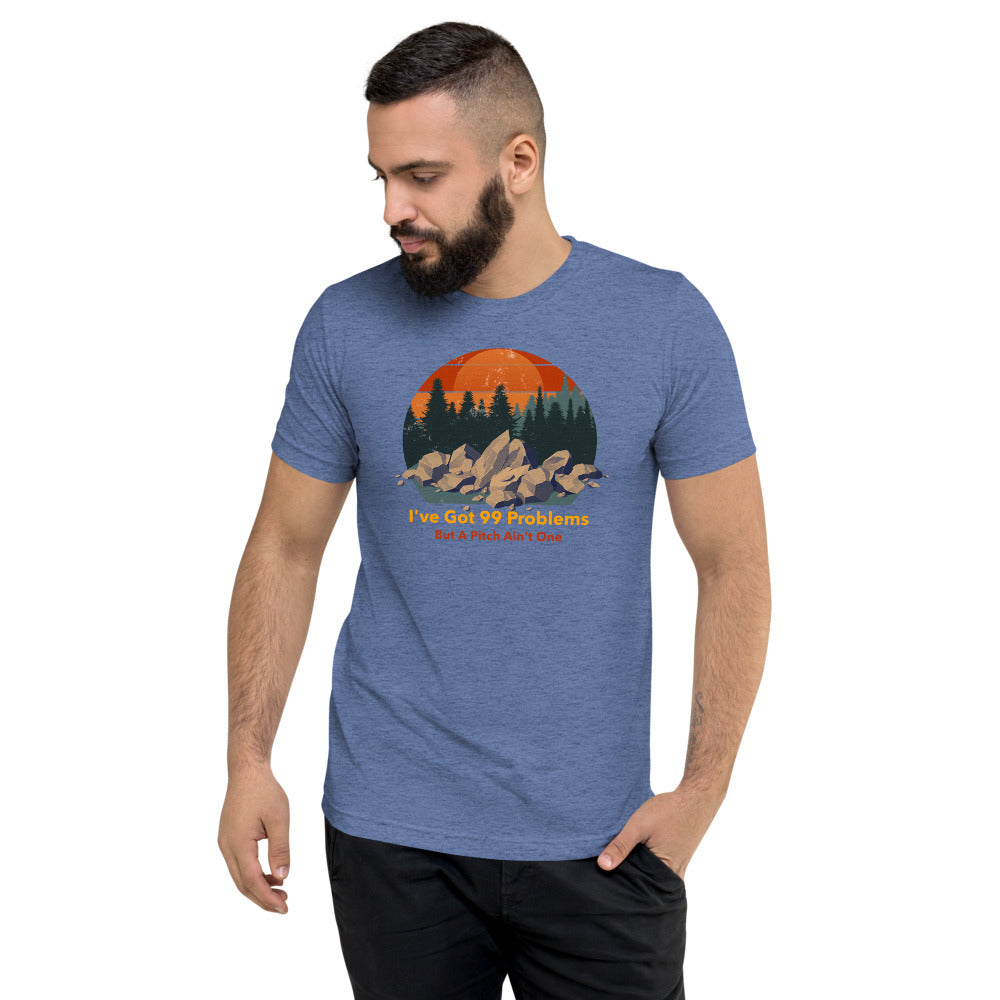99 Problems Bouldering Short sleeve t-shirt