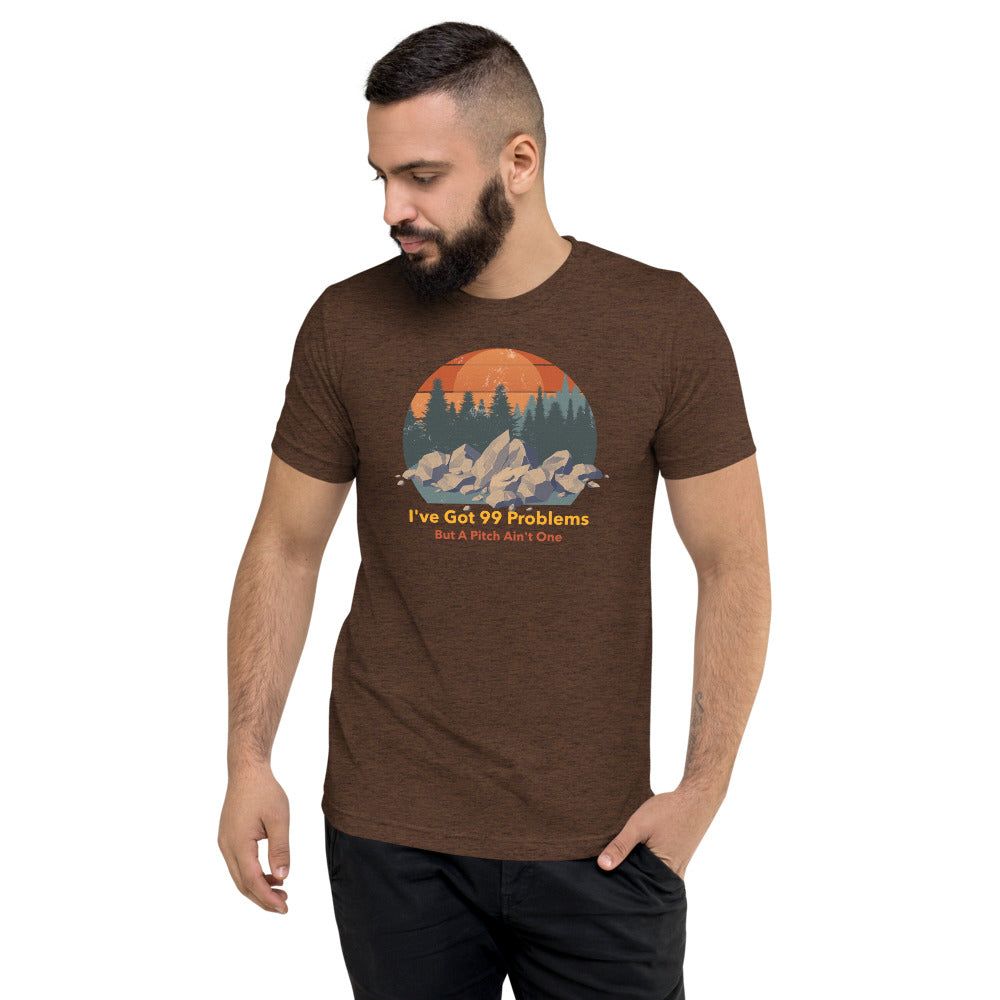 99 Problems Bouldering Short sleeve t-shirt