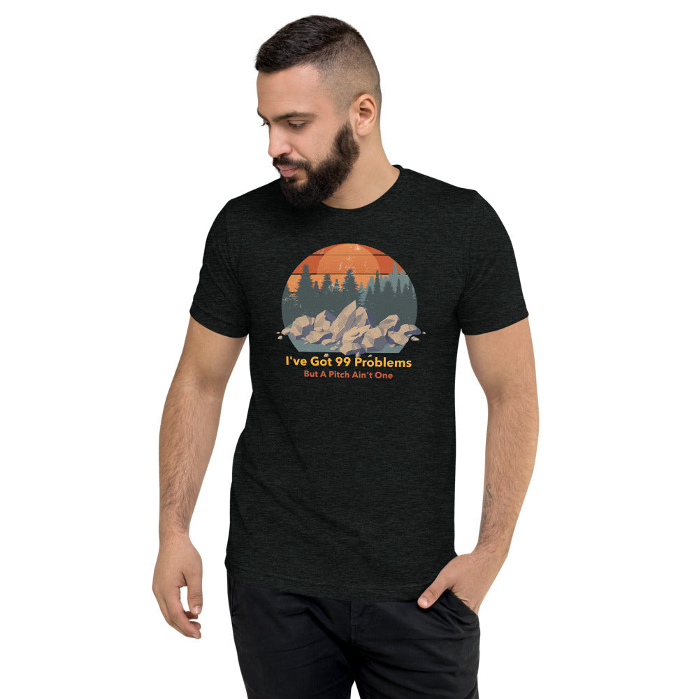 99 Problems Bouldering Short sleeve t-shirt