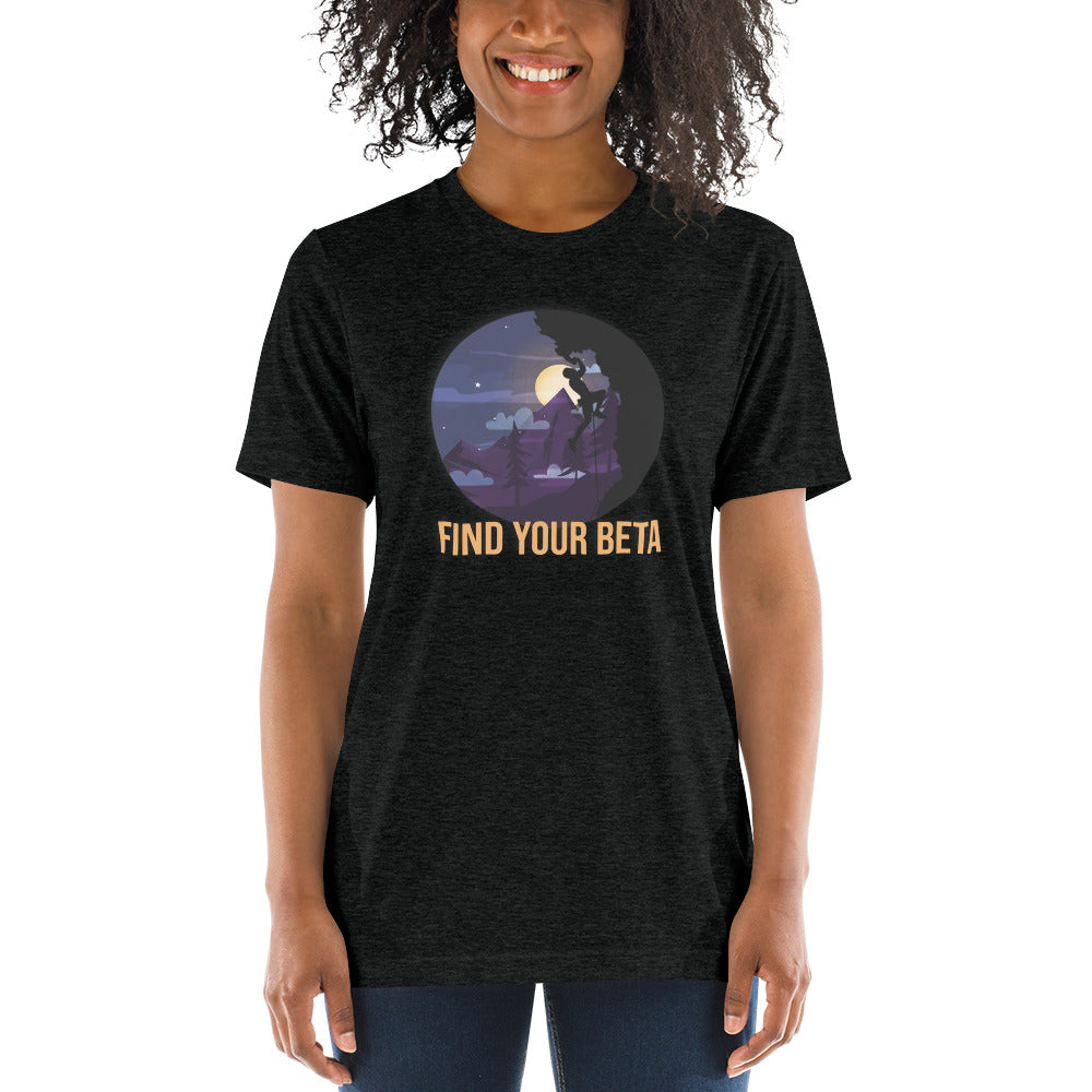 Find Your Beta Rock Climbing Short sleeve t-shirt