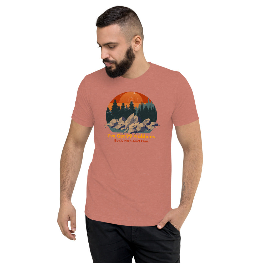 99 Problems Bouldering Short sleeve t-shirt
