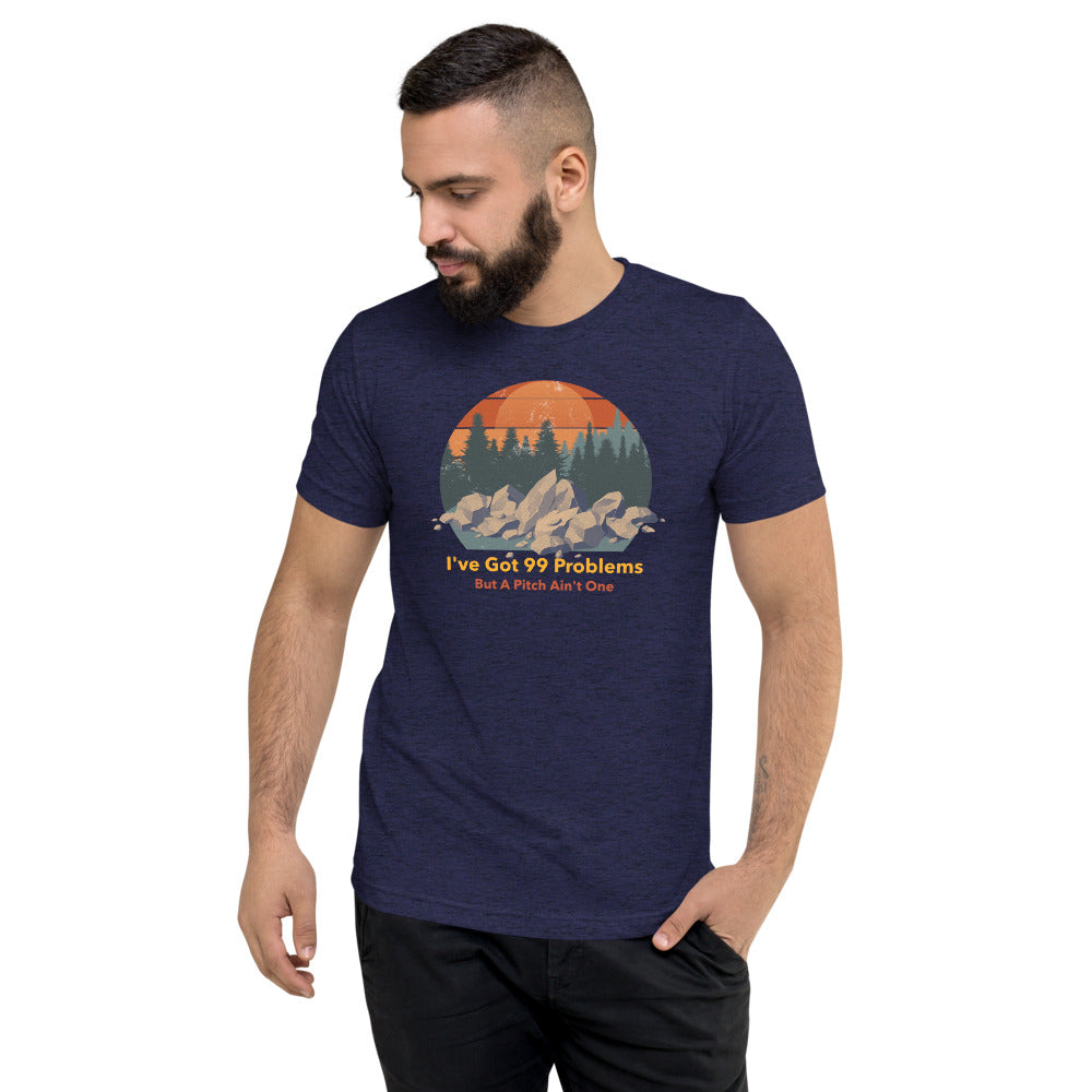 99 Problems Bouldering Short sleeve t-shirt