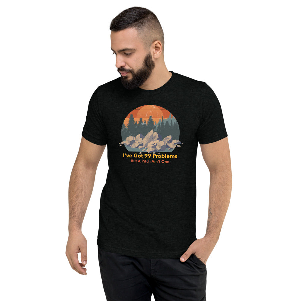 99 Problems Bouldering Short sleeve t-shirt