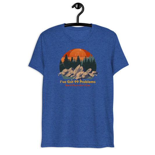 99 Problems Bouldering Short sleeve t-shirt